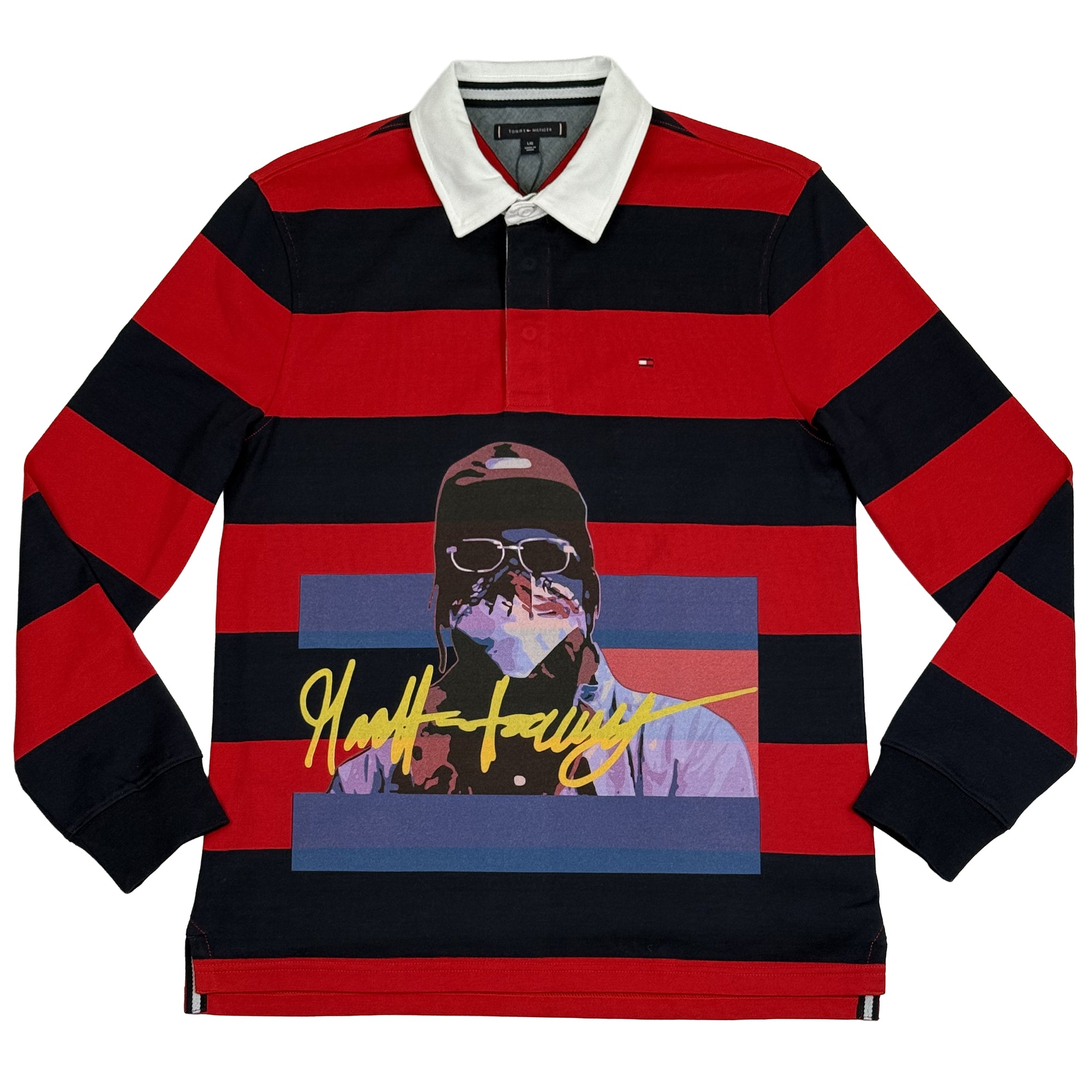 The HOMMY-FIGURE Red Rugby