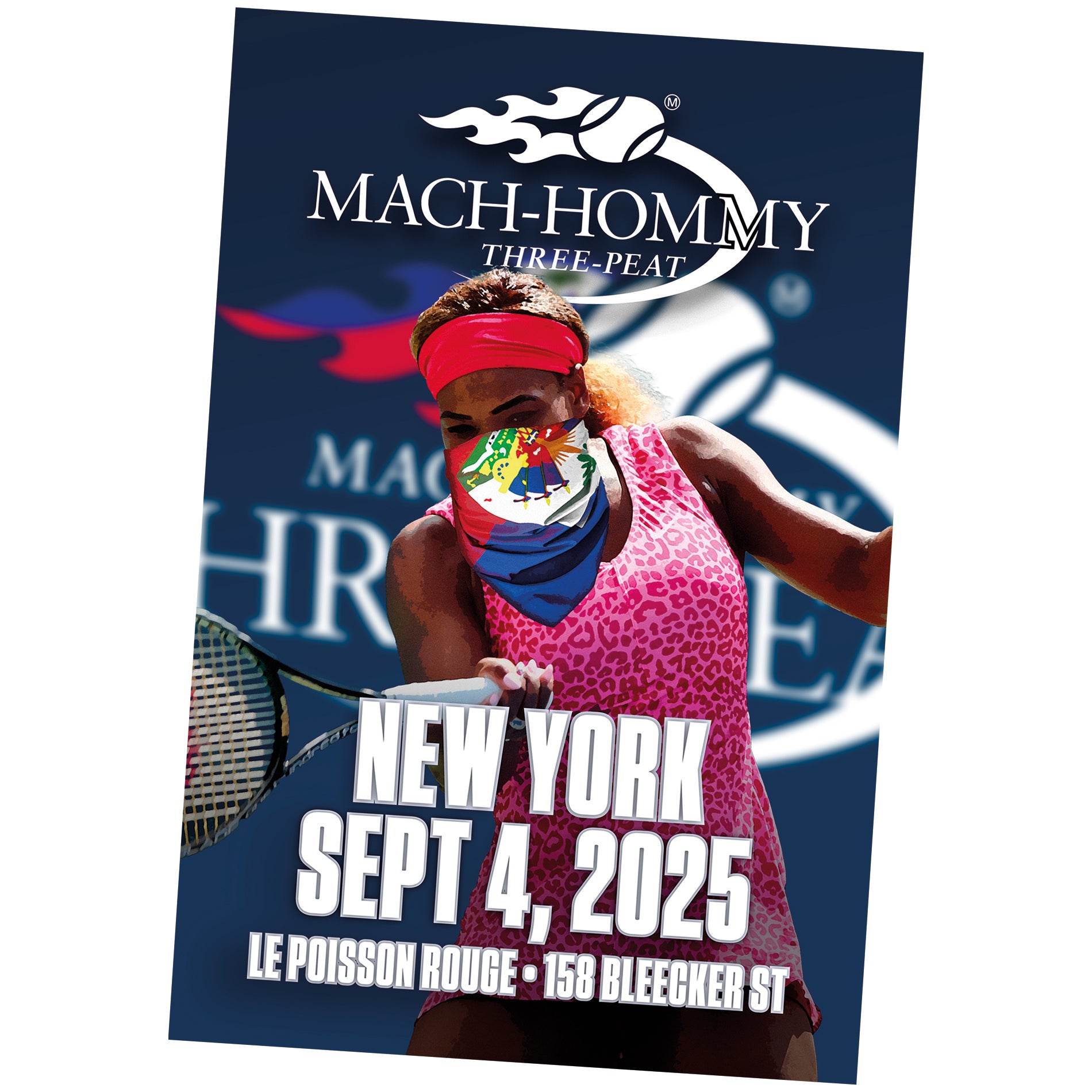 Three-Peat NYC Concert Poster